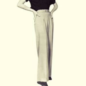 Silk Rena Rowan Trouser NWT 12 Sueded  Quiet Lux Minimalist Capsule Bengal Wash